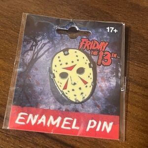 NWT Friday the 13th Enamel pin 17+ hot topic